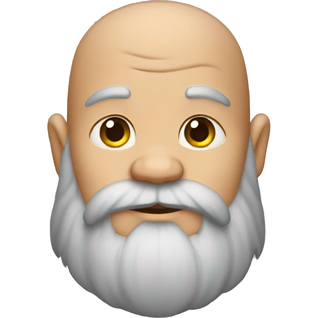 dwarf with no facial hair emoji