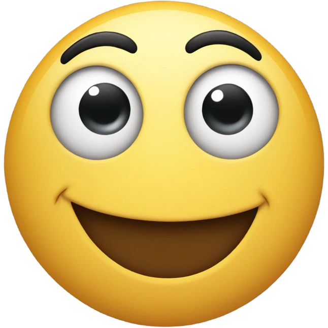 Smiley face tilted by 30 degrees emoji