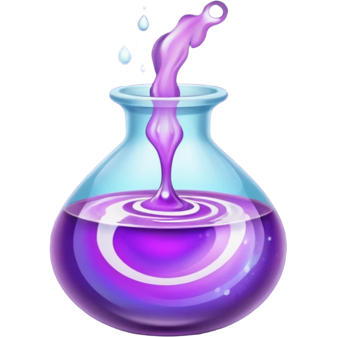 purple potion emoji