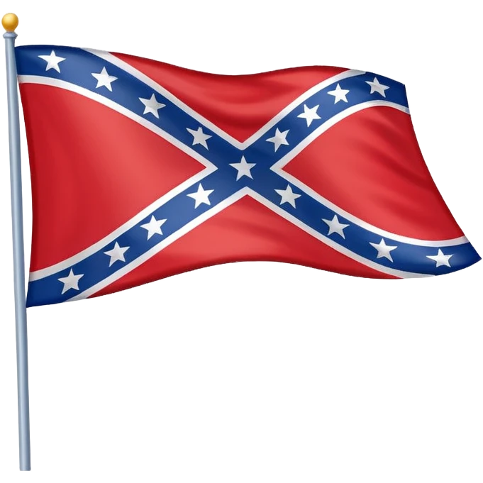Confederate flag emoji