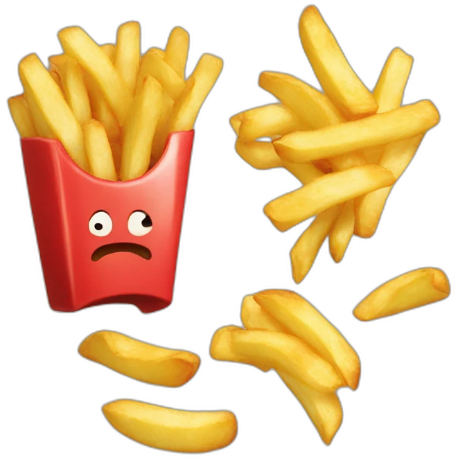 Frite + manettes emoji
