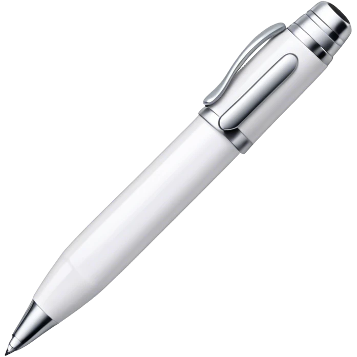 white pen emoji