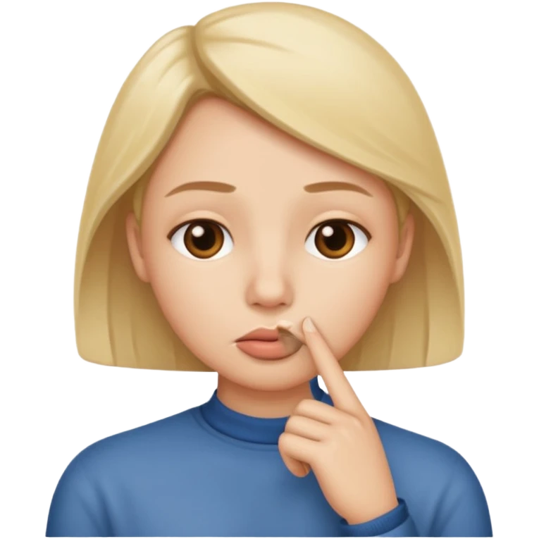 😱😡👿Kuchh Aisa Hi image Rahe Jo Apne Munh per ungali Rakhe Hue silent Rahe Uske Jaisa bahut image bnao emoji