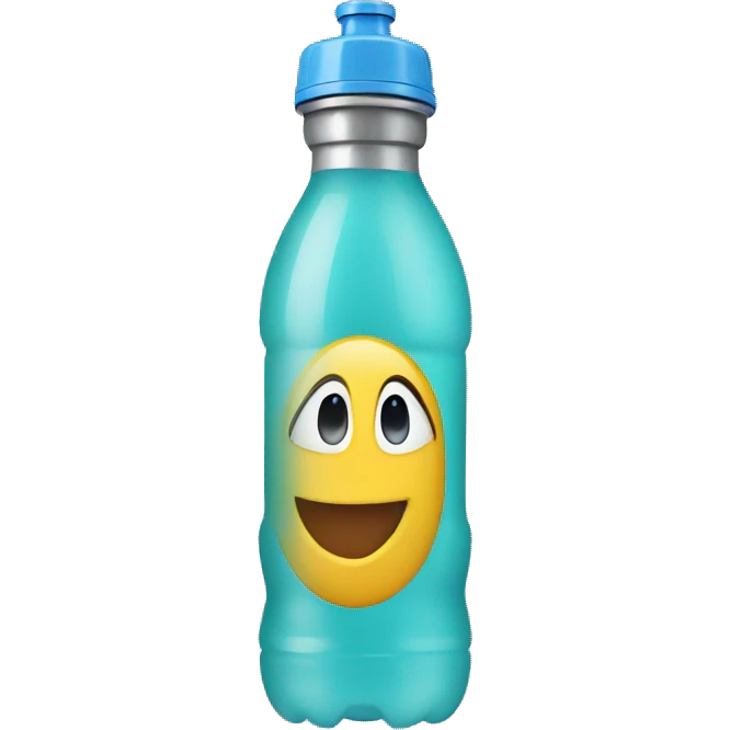 Water bottle  emoji