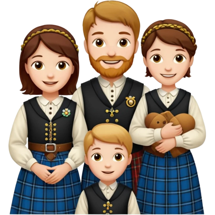 scottish family emoji