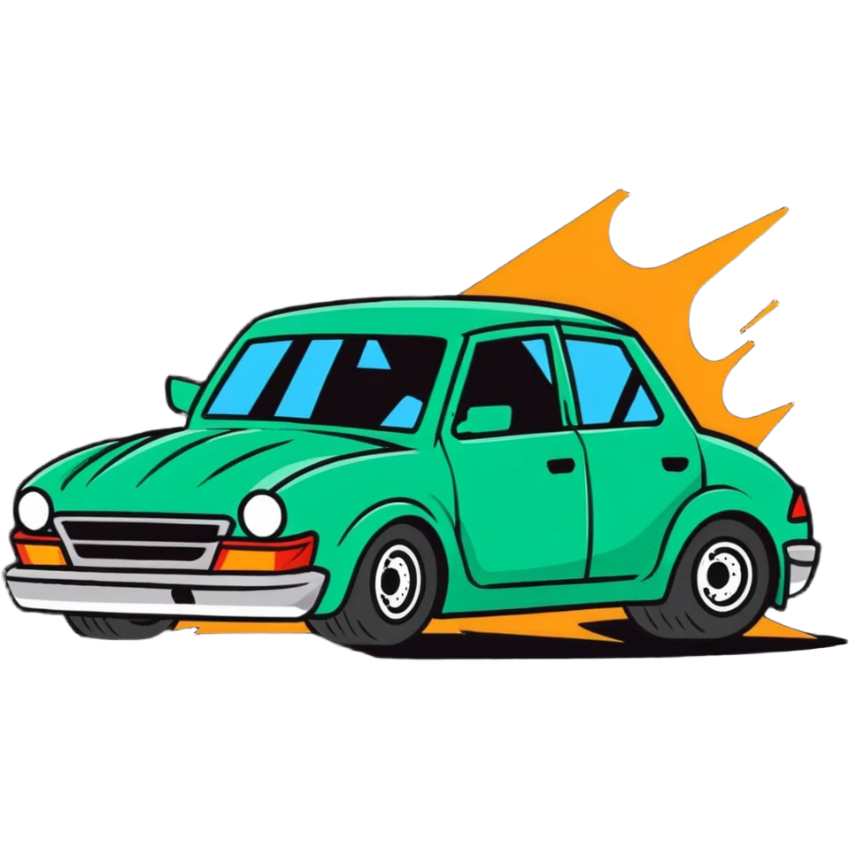 car crash emoji