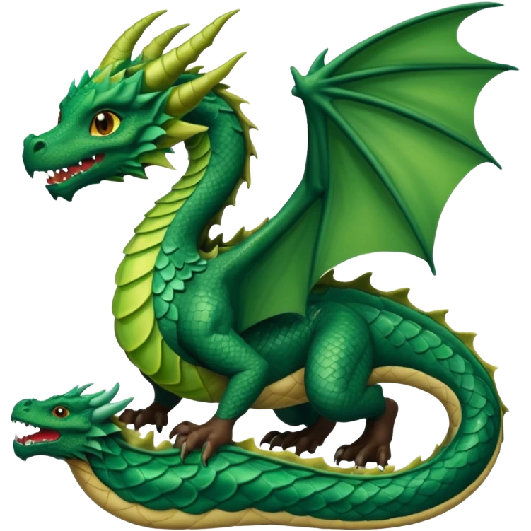 Juice wrld on top of a dragon emoji