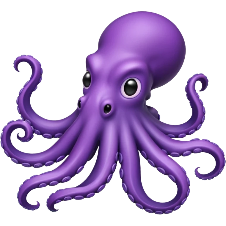 a purple octopus emoji