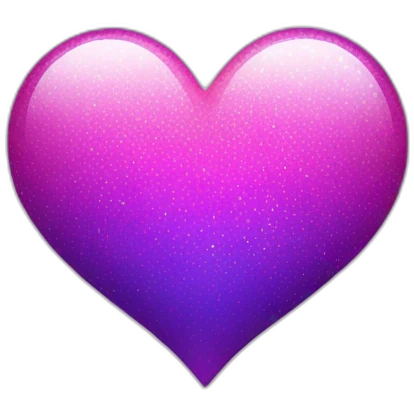 Purple-and-pink-gradient-heart-sparkling emoji