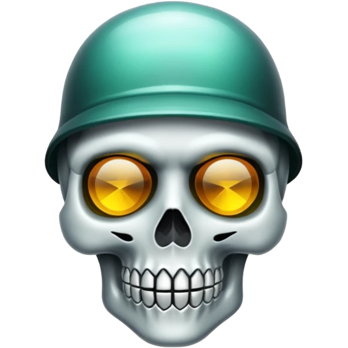 Caveira de cristal emoji