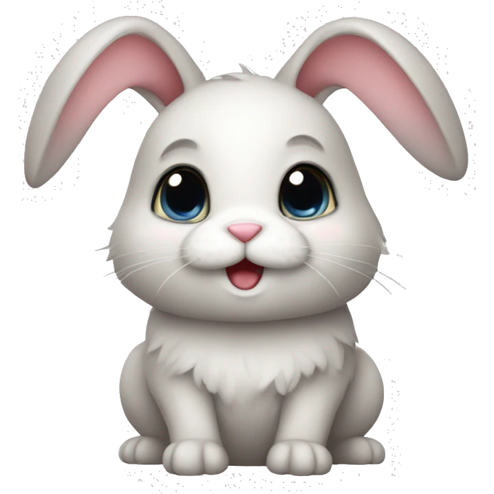 cute bunny emoji