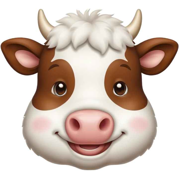 cute cow emoji