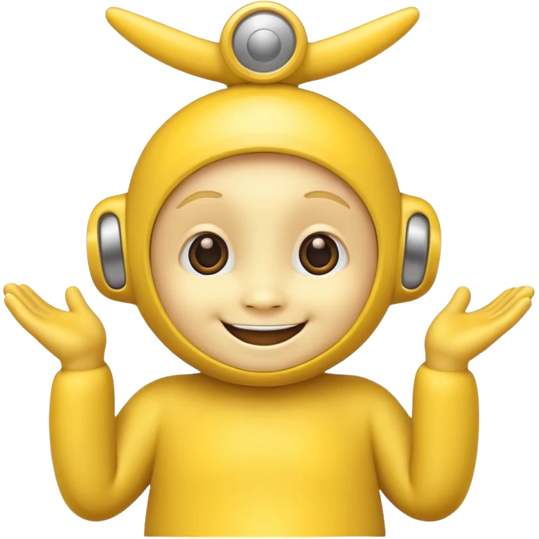 Sarı Teletabi emoji