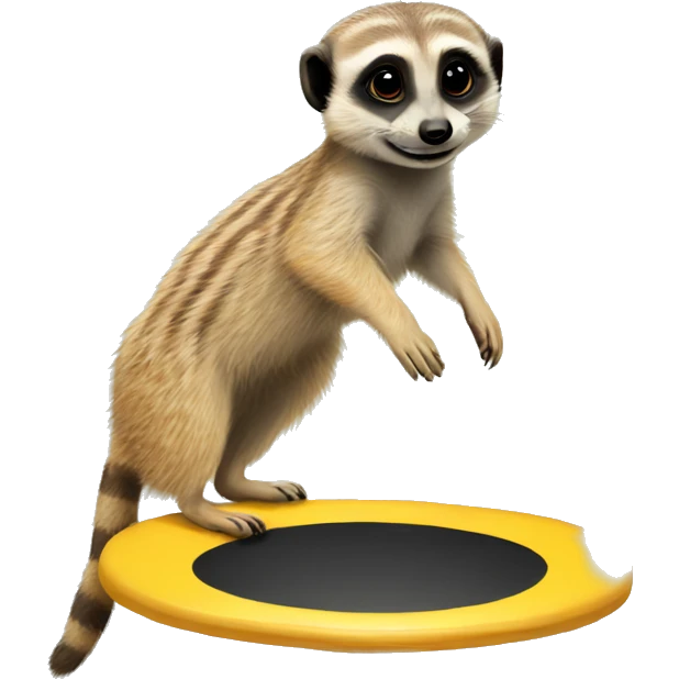 Meerkat on a trampoline  emoji