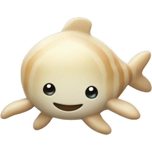 Cute sea objects emoji