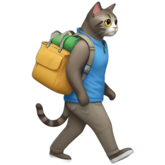 cat-carrying-bags emoji