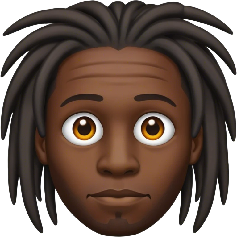 Dread head black dude  emoji