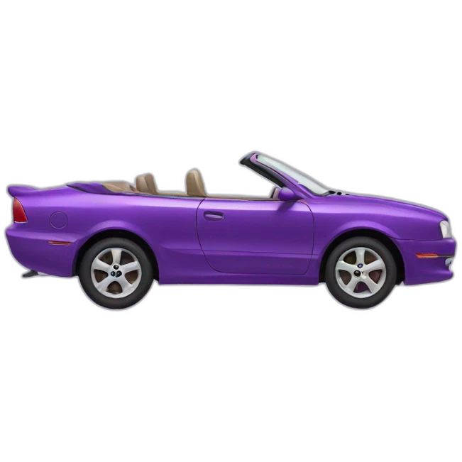 car purple emoji