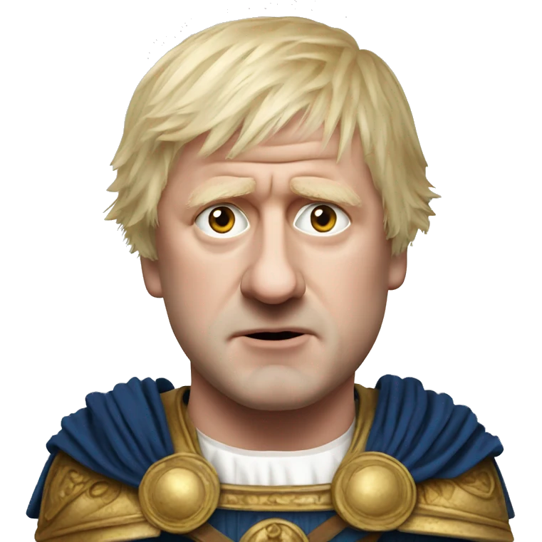 boris johnson as a roman emoji