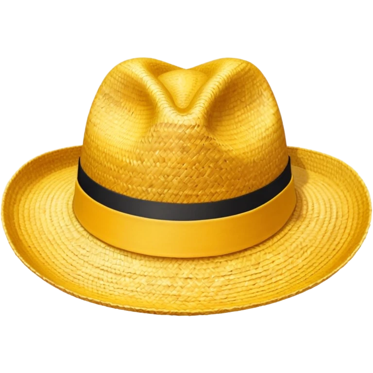 The Straw hat logo emoji