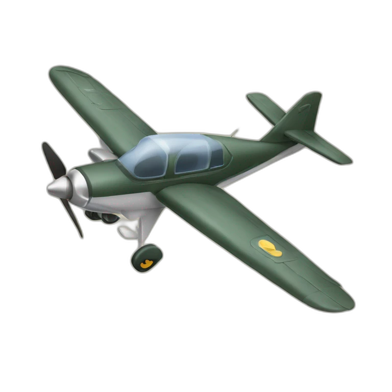 avion de chasse emoji