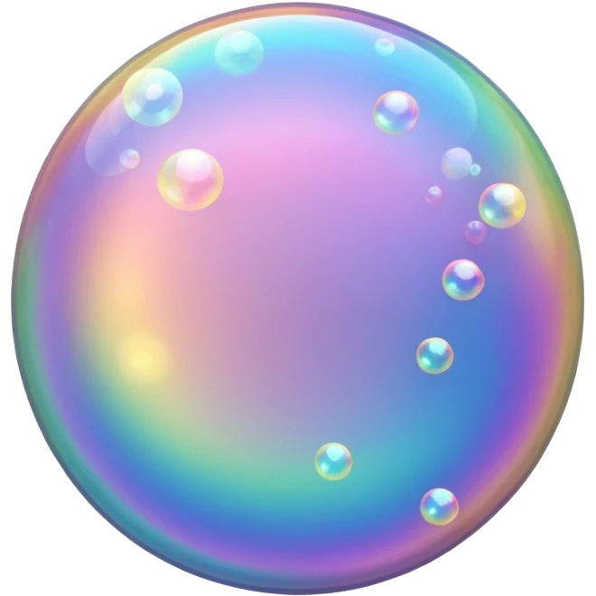 Soap bubbles emoji