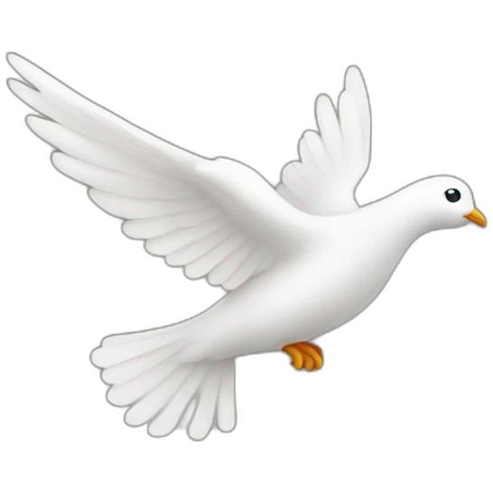 Holy spirit dove emoji