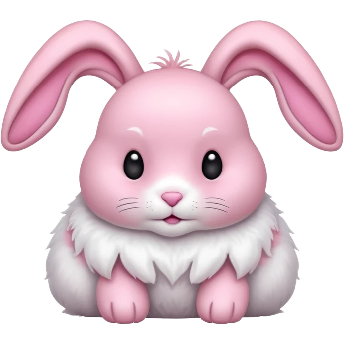 Pembe tavşan emoji