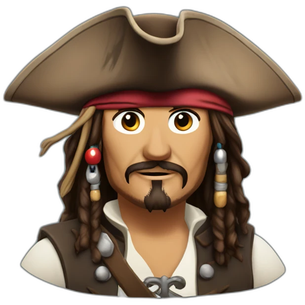 Captain Jack the Sparrow emoji