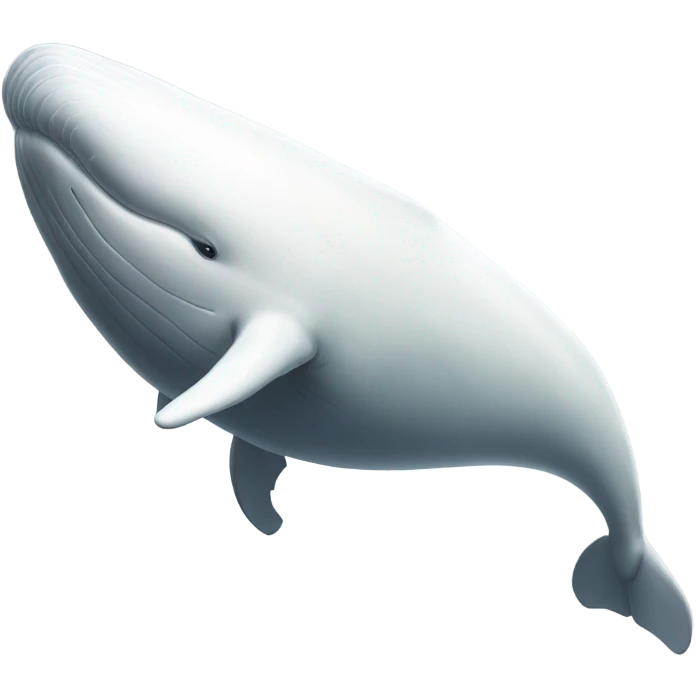 white whale , underside emoji