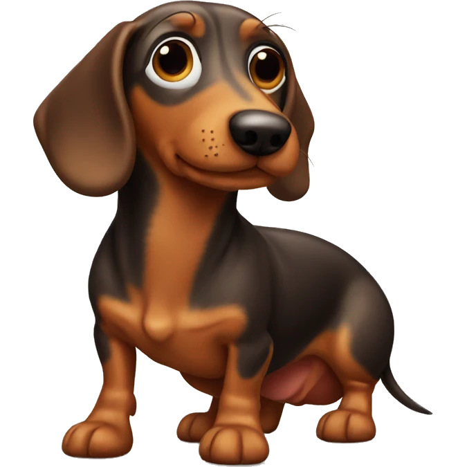 Wiener dog emoji