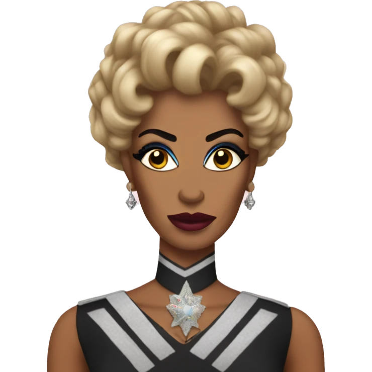 Drag Queen at war emoji