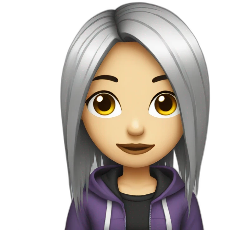 Girl emo emoji