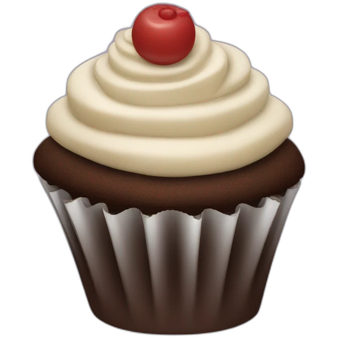 chocolate-cupcake emoji