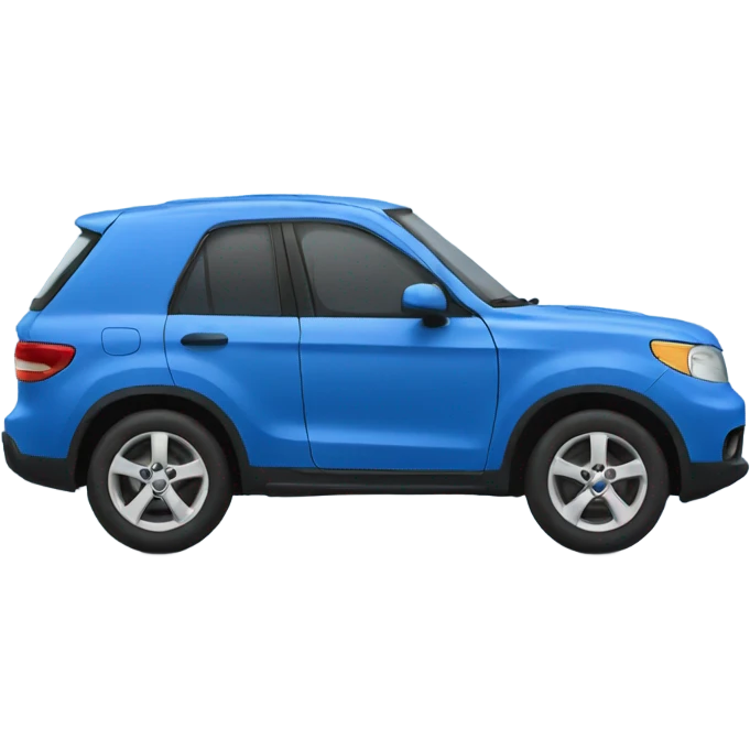 Blue Auto emoji