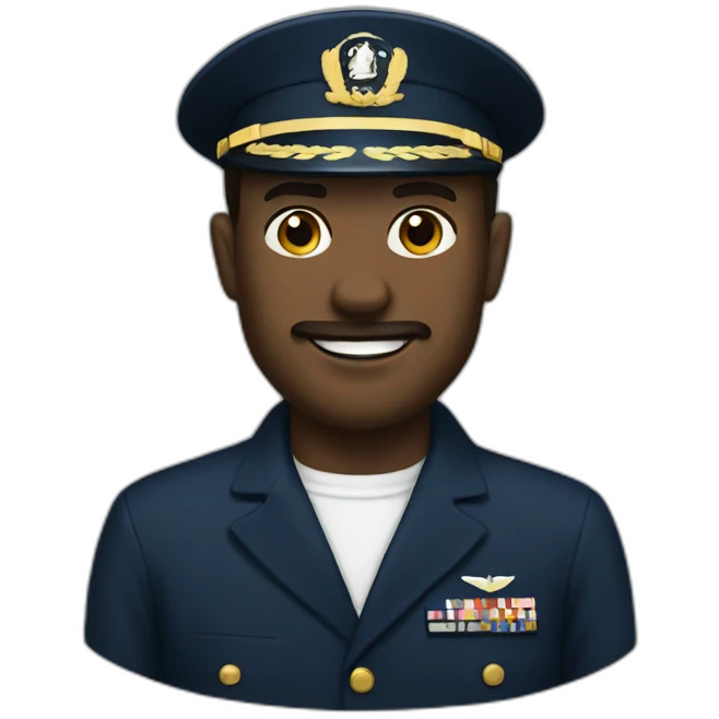 Navy man emoji