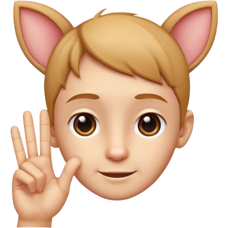 🤤🤟👂👂 emoji