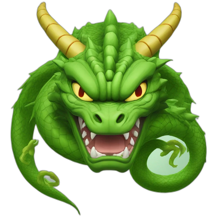 Judgemental shenron emoji
