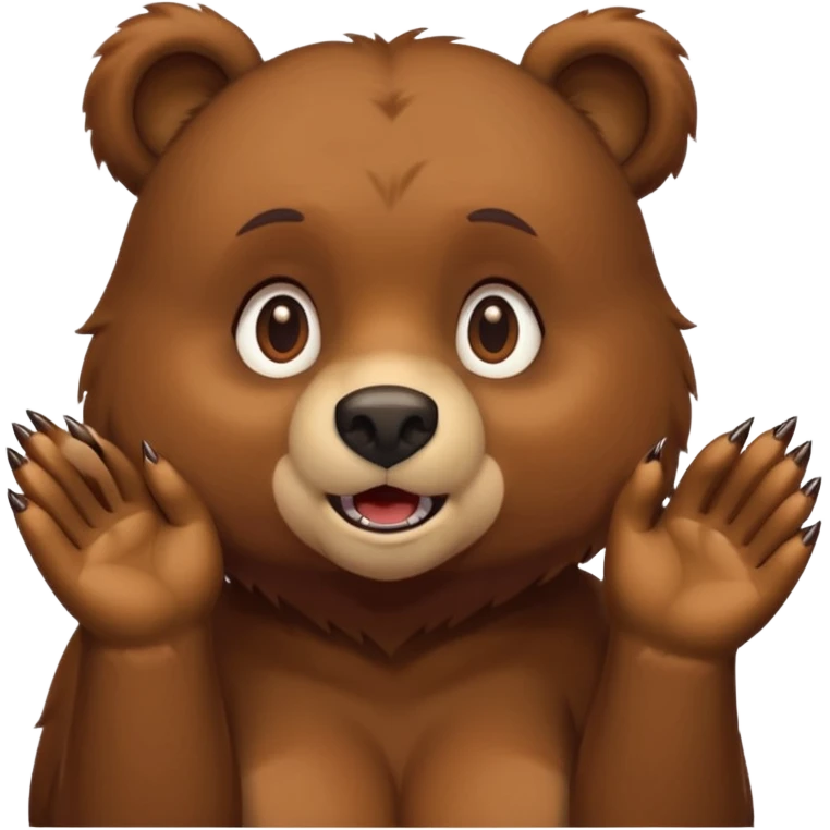 female bear send smack emoji