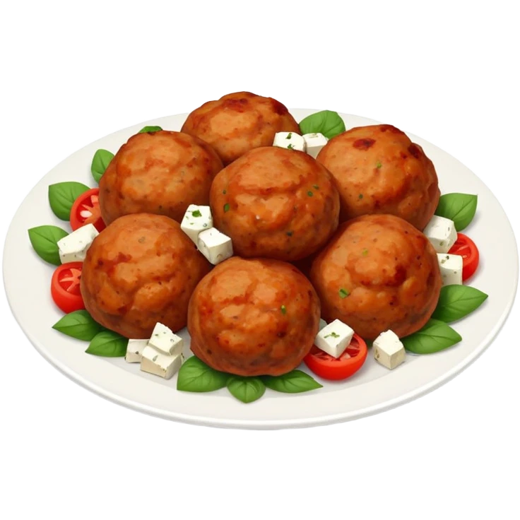 turkey feta meatballs emoji