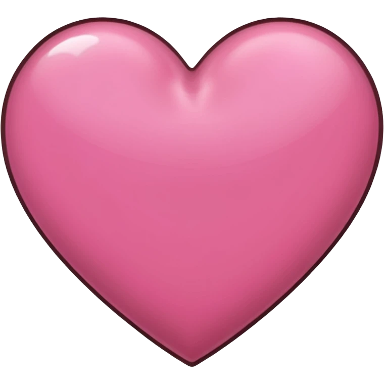 pink and dark brown hearts emoji