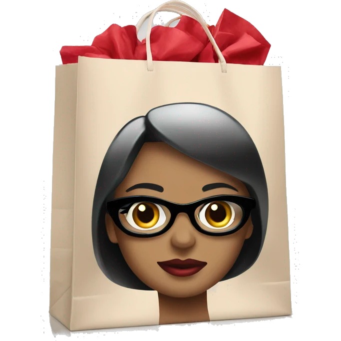 Sephora shopping bag emoji