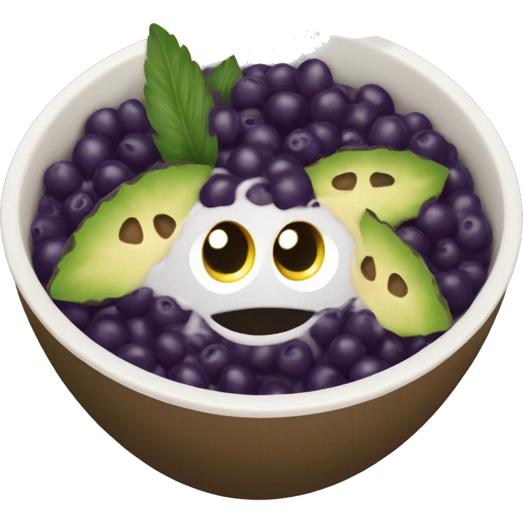 açaí bowl emoji