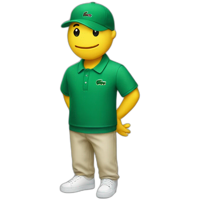 lacoste emoji