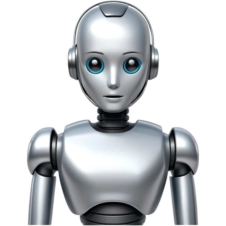 futuristic humanoid robor emoji