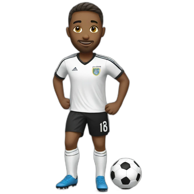 soccer player emoji