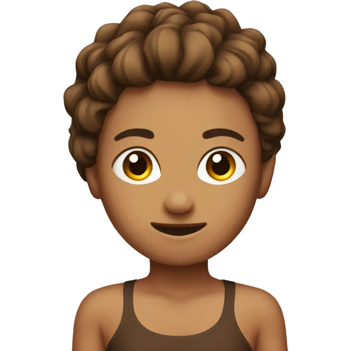 Brown swimsuit  emoji