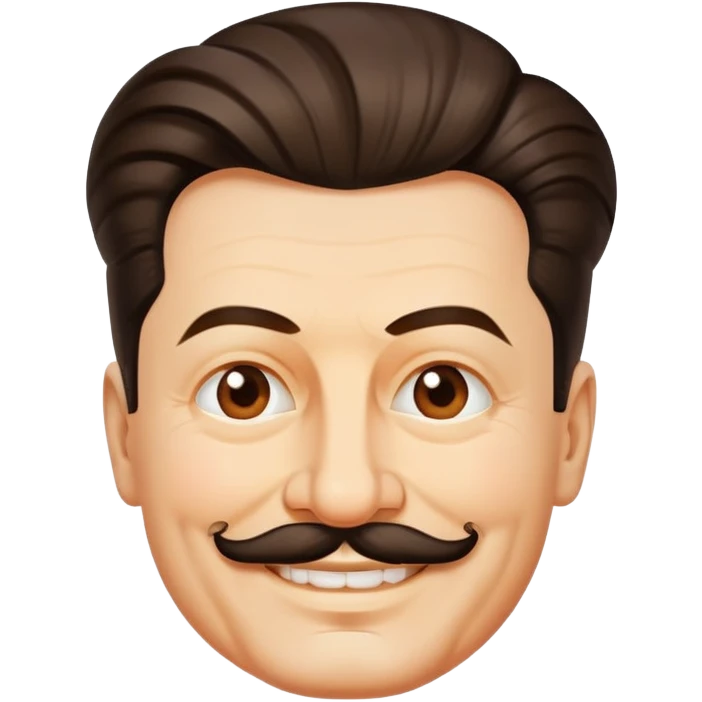 Smiling Stalin emoji
