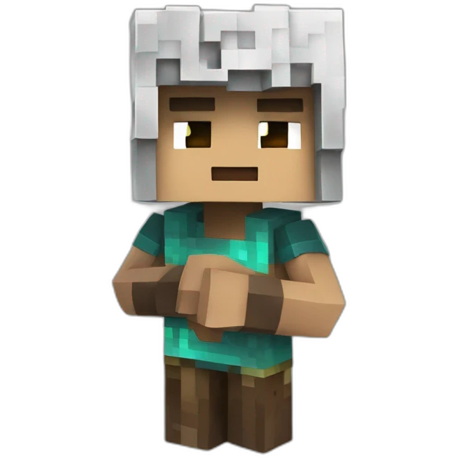 Minecraft steave emoji