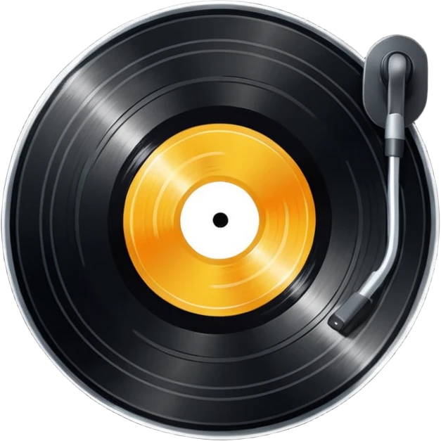 Vinyl record emoji
